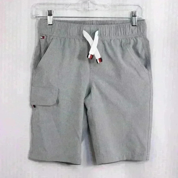 TOMMY HILFIGER KIDS SZ 12 Grey Beige, Cargo Shorts - Picture 1 of 11
